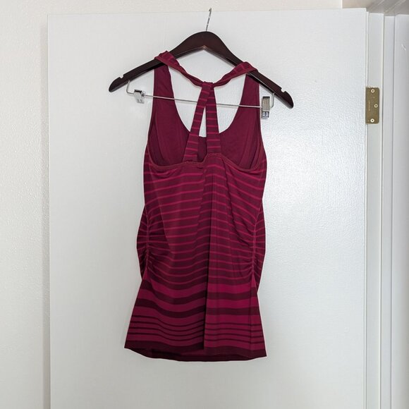 Patagonia striped tank, shelf bra, size M - Picture 2 of 5